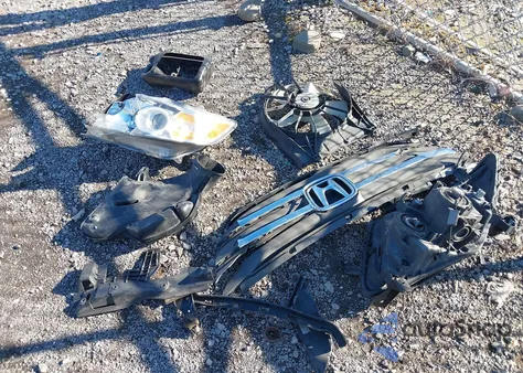 2012 Honda Odyssey Ex-L from USA, damaged, VIN 5FNRL5H64CB051141